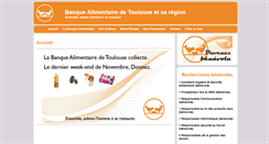 Desktop Screenshot of banquealimentaire-toulouse.org